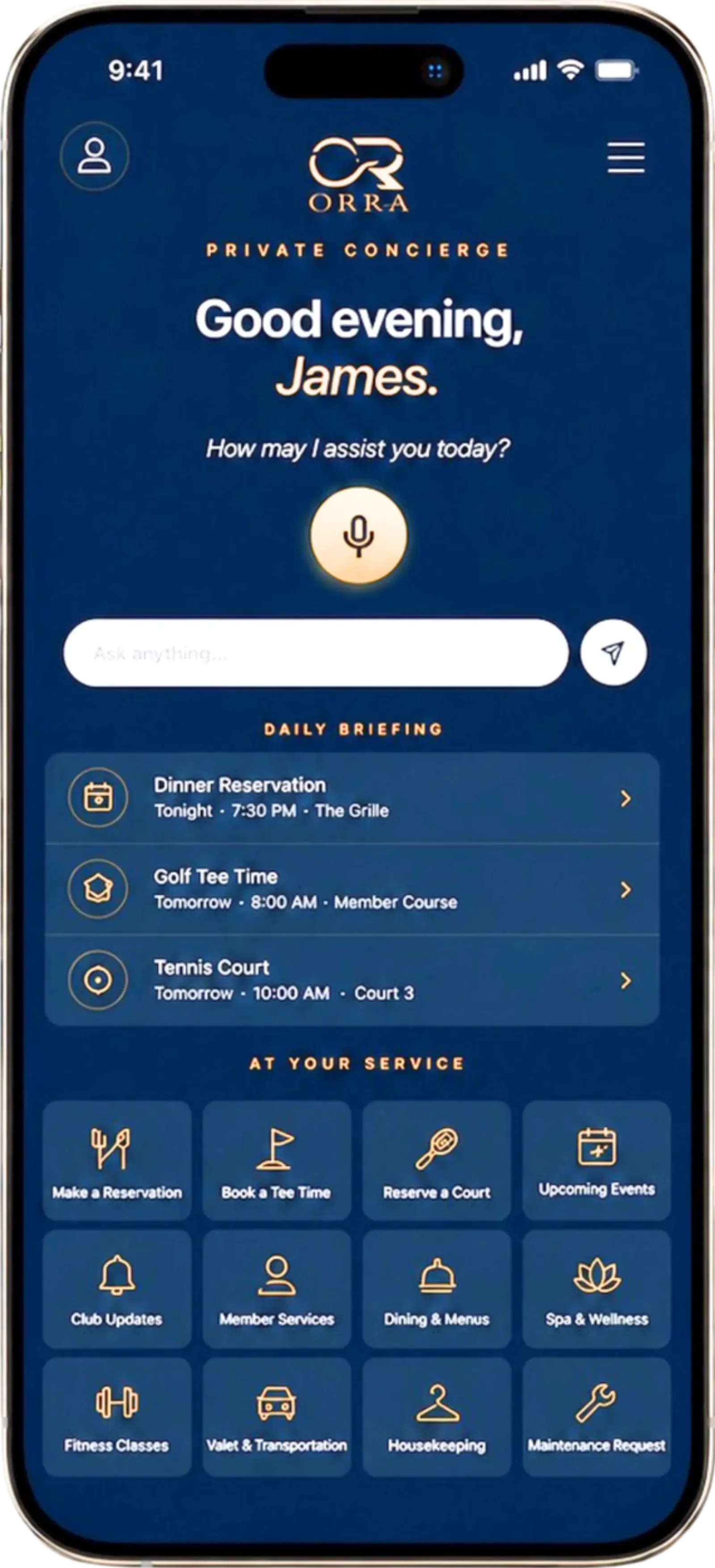 ORRA AI and human support working together